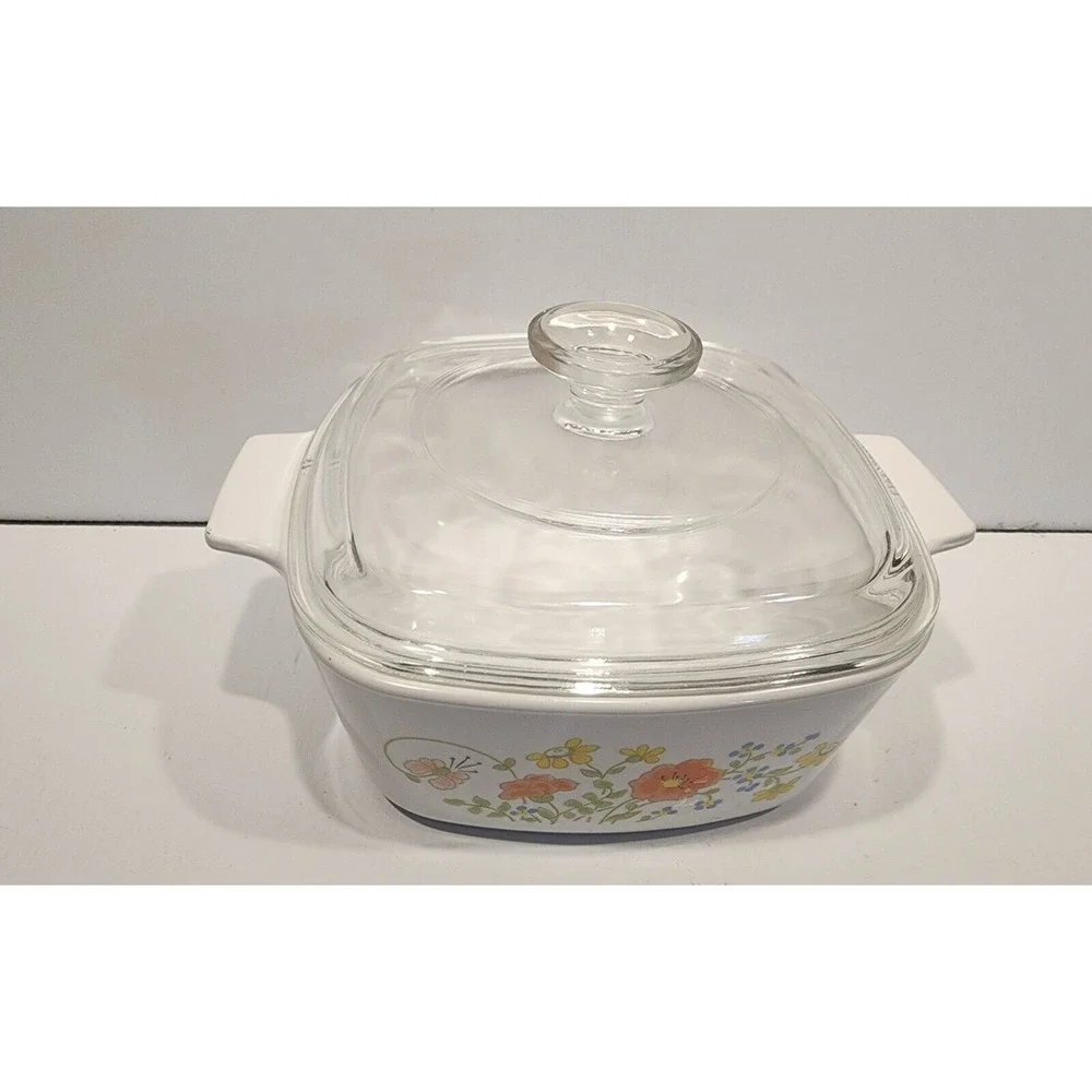 Corning Ware Wildflower A-1 1/2-B Casserole w/Lid  1.5 Quart Discontinued